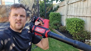 Milwaukee M12™ COMPACT BLOWER review australian model M12BBL0 [upl. by Roosnam]