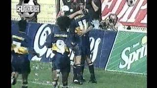 Boca Jrs vs Talleres Cba Apertura 94 Trellez Romay Carrario Boldrini Gauna [upl. by Nyrahtak]