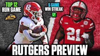 NEBRASKA’S ADVANTAGE OVER RUTGERS GAME PREVIEW amp PREDICTION [upl. by Aldora574]