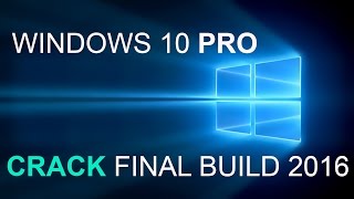 TUTO CRACK Windows 10 Pro CRACKACTIVATION 2016 FR SUBTILE ENG 2020 [upl. by Llirred908]