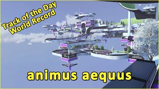 animus aequus  World Record by keby  TRACKMANIA Track of the Day [upl. by Odracer]