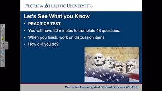 FAU Civic Literacy Test Prep  3 [upl. by Nuavahs]