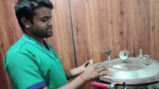 Autoclave machine principal process of sterilization full detail in hindi ot [upl. by Hayouqes]