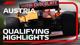 2020 Austrian Grand Prix Qualifying Highlights [upl. by Ahsinrats]