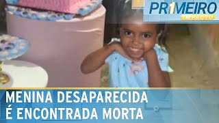 RJ Menina desaparecida é encontrada morta em saco de ração  Primeiro Impacto 111223 [upl. by Onia]