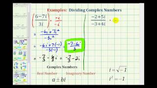 Ex Dividing Complex Numbers [upl. by Durwood]