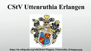 CStV Uttenruthia Erlangen [upl. by Northington441]