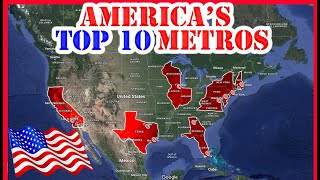 What is a Metro Area  Americas 10 LARGEST Metros and Why People LOVE Them [upl. by Ahseiym]