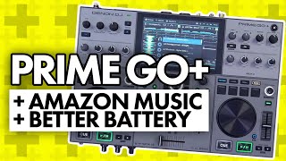 New Denon DJ Prime Go Adds Amazon Music Slip Mode amp More Battery Life [upl. by Aicenav]