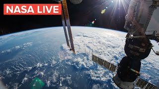 ISS Live Stream 4K  View Earth from Space NASA Live Feed Jun 5 2024 [upl. by Nordna]