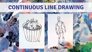 Continuous Line Drawing [upl. by Elatnahc]