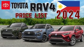 Toyota RAV4 Price and Specifications 2024 [upl. by Dolly809]