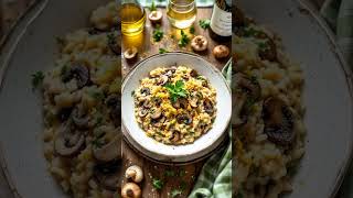 Vegan Mushroom Risotto [upl. by Ahteres]