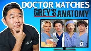 Real Doctor Reacts to GREYS ANATOMY  Medical Drama Review by SURGEON [upl. by Acinat307]