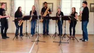 Amazing Grace  saxophone ensemble septet [upl. by Cosenza176]