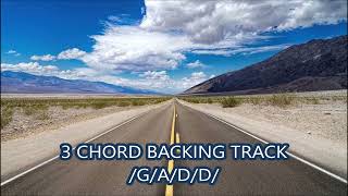 3 CHORD BACKING TRACK [upl. by Brunell]