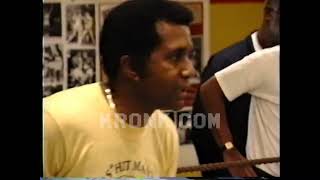 UNSEEN FOOTAGE 🎥 👀 Evander Holyfield 🥊 sparring at KRONK Gym 💥🔥 [upl. by Coretta]