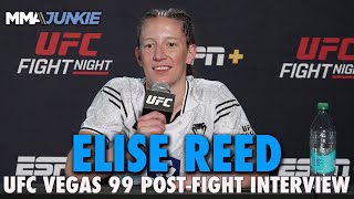 Elise Reed Gets Decision Victory Just Days After Celebrating Wedding  UFC Vegas 99 [upl. by Wane413]