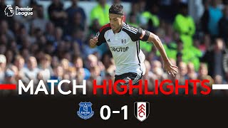 HIGHLIGHTS  Everton 01 Fulham  Starting 202324 With A Road Win At Goodison 🔥 [upl. by Nnahteb800]