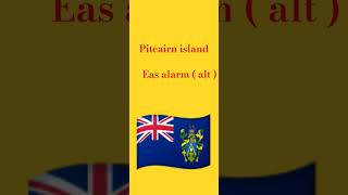 Pitcairn island EAS alarm  alt  🇵🇳 [upl. by Seve]