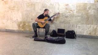 Amazing guitarist  from Polandin Katowice Mariusz Goli [upl. by Kyriako822]