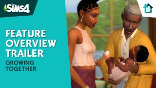 The Sims 4 Growing Together Official Gameplay Trailer [upl. by Avery]