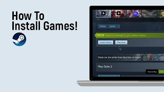 How to Install Games on STEAM easy [upl. by Revlis]