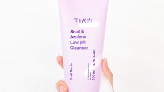 TIAM SNAIL amp AZULENE LOW PH CLEANSER HONEST REVIEW [upl. by Eseuqcaj]