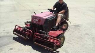 1995 Toro Reelmaster 216D Commercial Riding Mower [upl. by Haig]