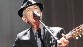 Leonard Cohen  The Partisan live at Wembley Arena London 2012 [upl. by Adieren95]