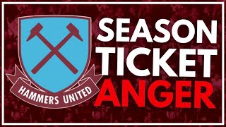 WEST HAM FANS ANGER AT SEASON TICKET CHANGES  HAMMERS UNITED INTERVIEW [upl. by Nomra440]