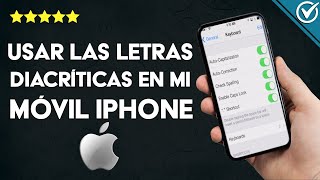 ¿Cómo usar las letras diacríticas en mi móvil IPHONE  Magic Keyboard [upl. by Llenrub]