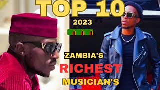 Zambias Top 10 Richest Musicians 2023 💰  Net Worth Revealed ZambianMusic RichestMusiciansquot [upl. by Htes]