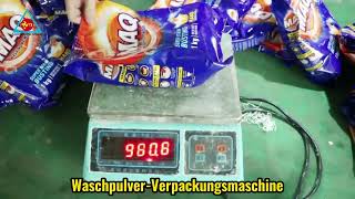 Waschpulver Verpackungsmaschine [upl. by Eemak]