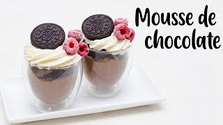 MOUSSE DE CHOCOLATE [upl. by Ahsitneuq]