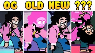 Corrupted Steven And Spinel OG vs OLD vs NEW Come Learn With Pibby x FNF FNF MODS [upl. by Mckinney]