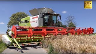 Getreideernte  Mähdrescher CLAAS LEXION 770 Terra Trac TT  biggest combine harvester harvest [upl. by Oal]