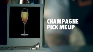 CHAMPAGNE PICK ME UP DRINK RECIPE  HOW TO MIX [upl. by Minne310]