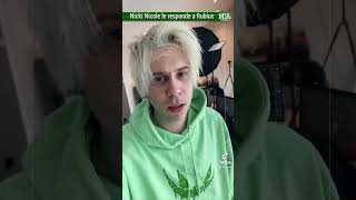 La EMOCIÓN de NICKI NICOLE tras las PALABRAS de RUBIUS [upl. by Kenrick]