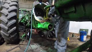 John Deere 4450 power shift overhaul pt 2 [upl. by Beaulieu87]