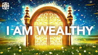 “I AM WEALTHY” Harness the Law of Attraction Nightly Money Affirmations for While You Sleep [upl. by Acinimod]