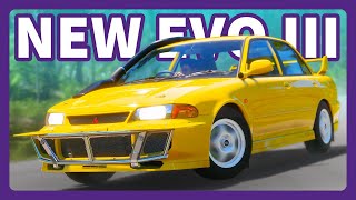 NEW MITSUBISHI EVO III First Look Customisation Upgrades amp Horizon Open Forza Horizon 5 [upl. by Herries52]