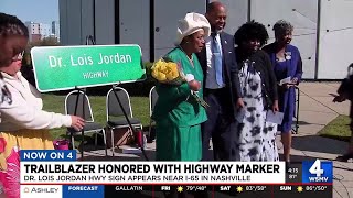 New I65 marker to honor first AfricanAmerican woman to serve on Metro Council [upl. by Gasparo]