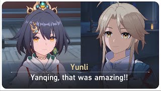 Did Yunli Just Fall for Yanqing Cutscene  Honkai Star Rail 25 [upl. by Diane-Marie131]