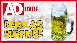 Zo maak je een mooie bierglas surprise  Algemeen Dagblad Sinterklaas Editie [upl. by Chally]