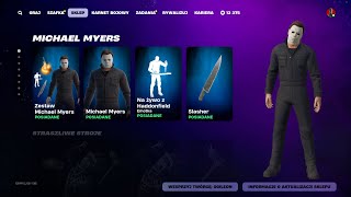 SKLEP FORTNITE 27102024 MICHAEL MYERS KOŚCISŁAW ZWIADOWCZYNI GALAXY [upl. by Carling67]