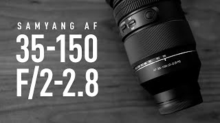 Samyang AF 35150mm f228 FE  Two 28 zooms in one for the price of an f4 [upl. by Kirsten]