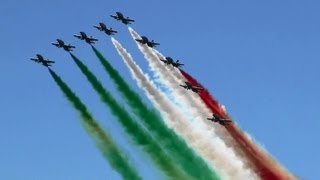 Frecce Tricolori Italian Air Force Meeting Aérien BA701 SalondeProvence Air Show 2013 [upl. by Anauqed669]