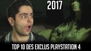 LE TOP 10 DES EXCLUSIVITES PS4 DE 2017 [upl. by Iolenta]