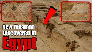 Ancient Mastaba Discovered in Egypt 2024 [upl. by Levona]